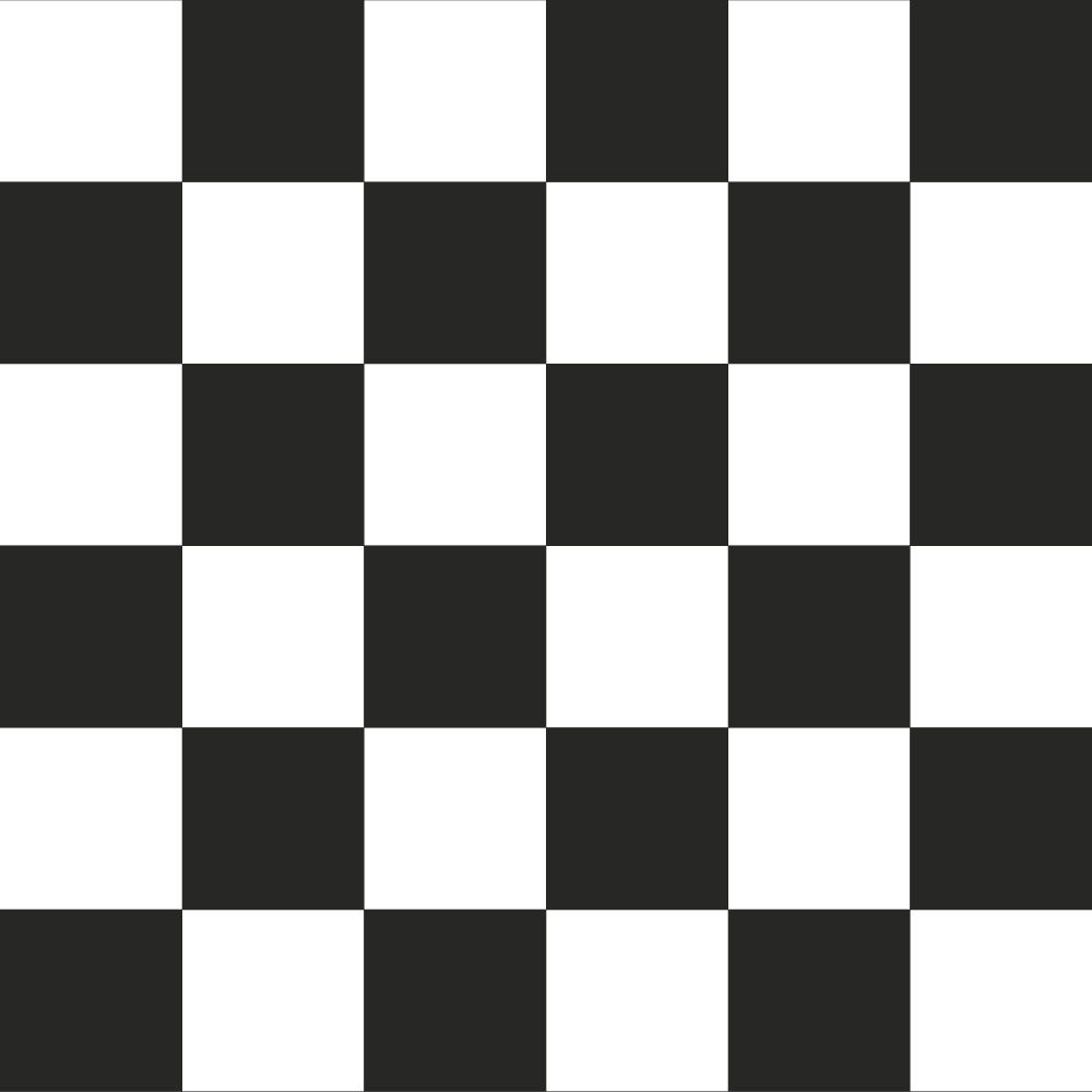 Peelable wallpaper, no adhesive, What's poppin? Checker, M (49cm x 2.5m size), black