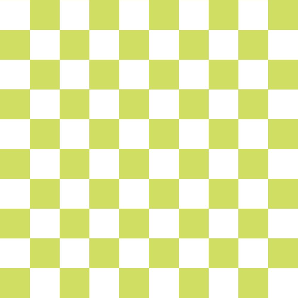 Peelable wallpaper sticker type What's poppin? Checker XS (49cm x 3m size) Lime