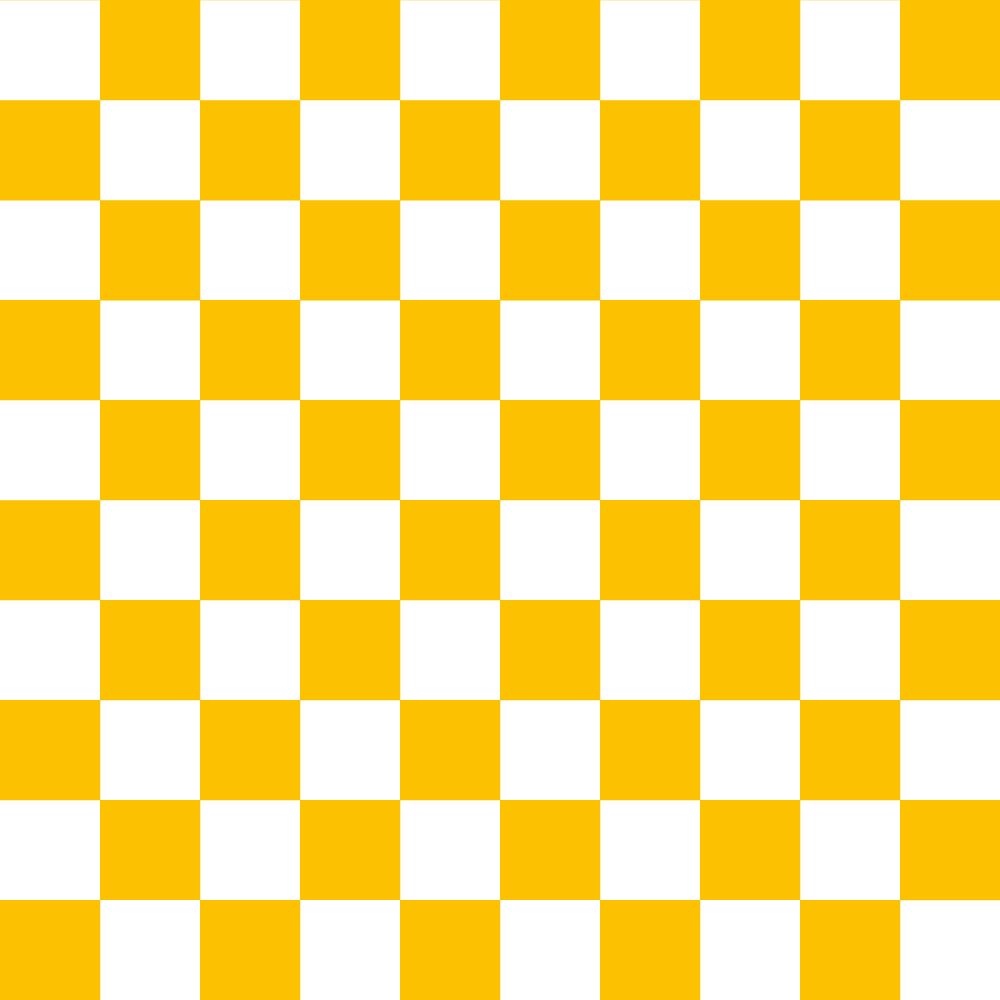 Peelable wallpaper, no adhesive, What's poppin? Checker XS (49cm x 2.5m size) Chrome Yellow