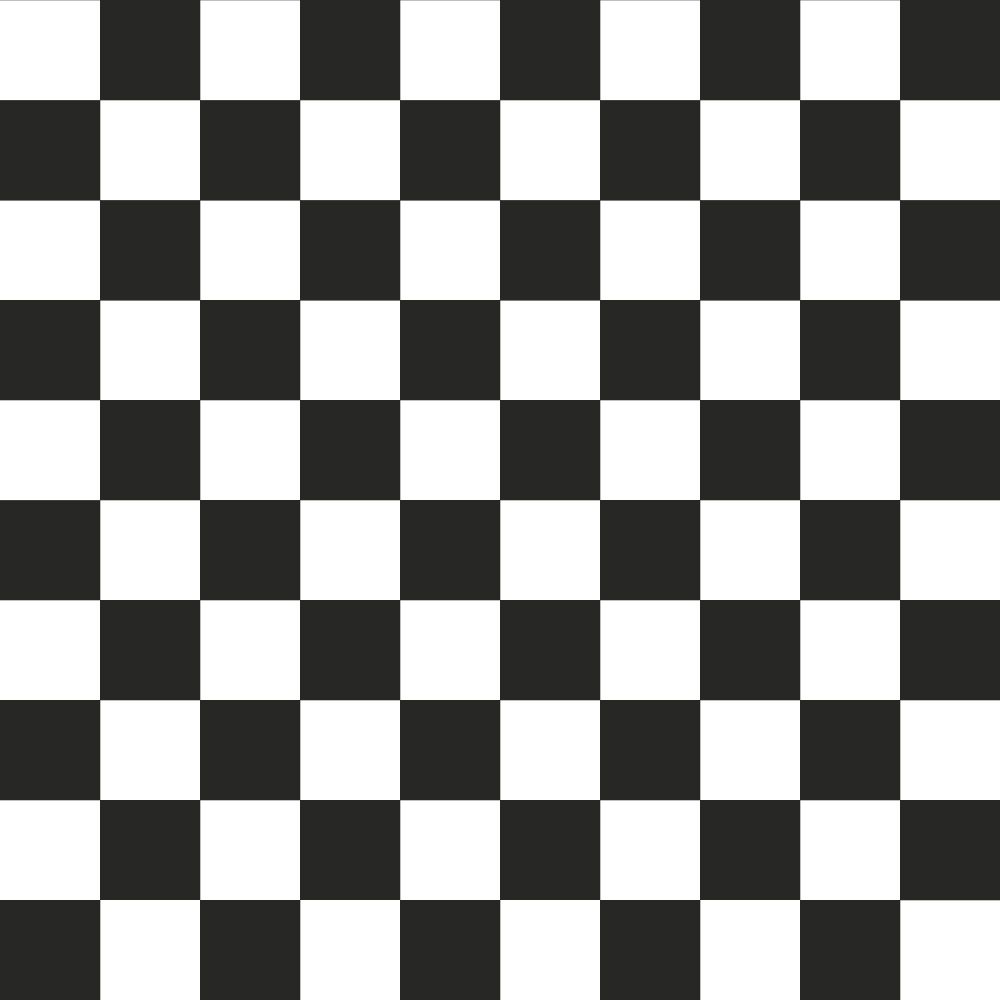 Peelable wallpaper, no adhesive What's poppin? Checker XS (49cm x 3m size) Black