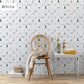 Peelable wallpaper, glue-free wallpaper, WALLTZ AYA KATO, Gift from the Galaxy, White , NWZ-GOWH (49cm x 3m size)