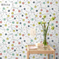 Peelable wallpaper, no-paste wallpaper WALLTZ Day Starter cherry White NWZ-CHWH (49cm x 3m size)