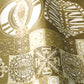 Peelable wallpaper, no-paste wallpaper WALLTZ Junko Hashi 2% Gold NWZ-2PGD (49cm x 3m size)