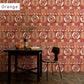 Peelable wallpaper, no-paste wallpaper WALLTZ Junko Hashi 2% Orange NWZ-2POR (49cm x 3m size)