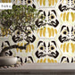 [Sample] Removable Wallpaper Non-adhesive Wallpaper WALLTZ Junko Hashi Daruma Kikko Haku NWZ-DKHK
