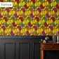 Peelable wallpaper, no-glue wallpaper, WALLTZ Junko Hashi TRICK Yellow NWZ-TKYW (49cm x 2.7m size)