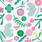 Peelable wallpaper, no-paste wallpaper WALLTZ Naoko Horiguchi garden natural NWZ-GDNA (49cm x 2.7m size)
