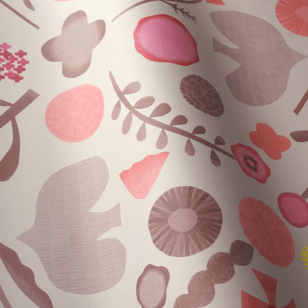 Peelable wallpaper, no-paste wallpaper WALLTZ Naoko Horiguchi garden rose NWZ-GDRS (49cm x 2.5m size)