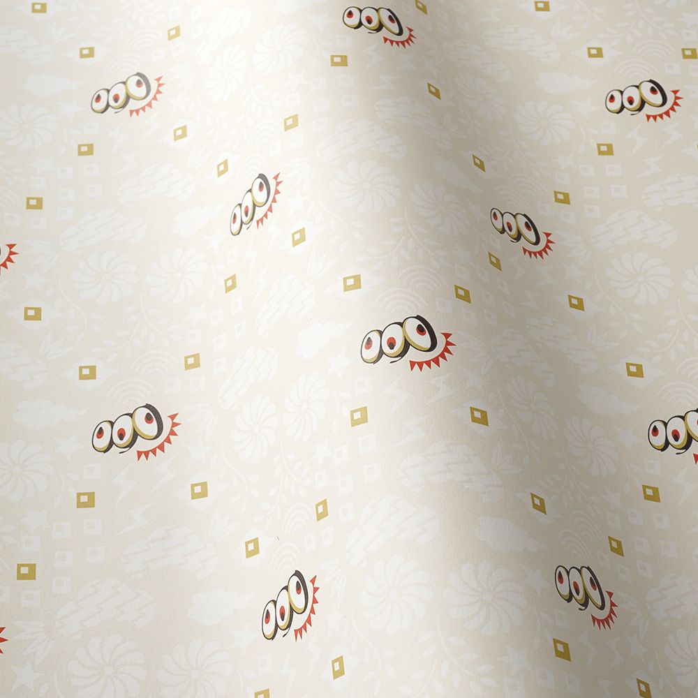 Peelable wallpaper, no-paste wallpaper WALLTZ Teppei Higashi GAJYU-GAJYU NWZ-GJGJ (49cm x 2.7m size)