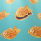 Peelable wallpaper, non-paste wallpaper WALLTZ Yusuke Iwatani Taiyaki NWZ-TIYK (49cm x 3.3m size)