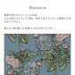 Peelable Wallpaper Non-adhesive Type WALLTZ ma.macaron Romance Smoke Blue NWZ-ROSB (49cm×3m size)