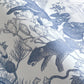 Peelable Wallpaper Non-adhesive Type WALLTZ Murayama Tomoaki Japanese forest Blue NWZ-JFBL (49cm×2.5m size)