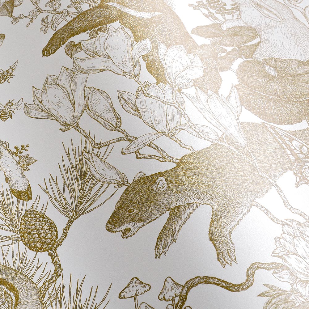 Peelable Wallpaper Non-adhesive Type WALLTZ Tomoaki Murayama Japanese forest Brown NWZ-JFBR (49cm×2.7m size)
