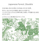 Removable Wallpaper Sticker Type WALLTZ Murayama Tomoaki Japanese forest Double Green TWZ-JFDGR (49cm×2.5m size)