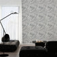 Removable Wallpaper Sticker Type WALLTZ Murayama Tomoaki Japanese forest Gray TWZ-JFGY (49cm×2.7m size)