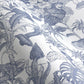 Removable Wallpaper Sticker Type WALLTZ Murayama Tomoaki Tropical Rainforest Blue TWZ-TFBL (49cm×2.5m size)