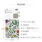 [Sample] Peelable wallpaper, no-paste wallpaper WALLTZ Teppei Higashi over botanical dark navy NWZ-OBDN