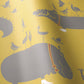 Peelable wallpaper, no-paste wallpaper, WALLTZ Yoshiei Yoshida and Hippo, Yellow , NWZ-WKYW (49cm x 2.7m size)